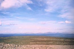 Панорама хребта Кваркуш